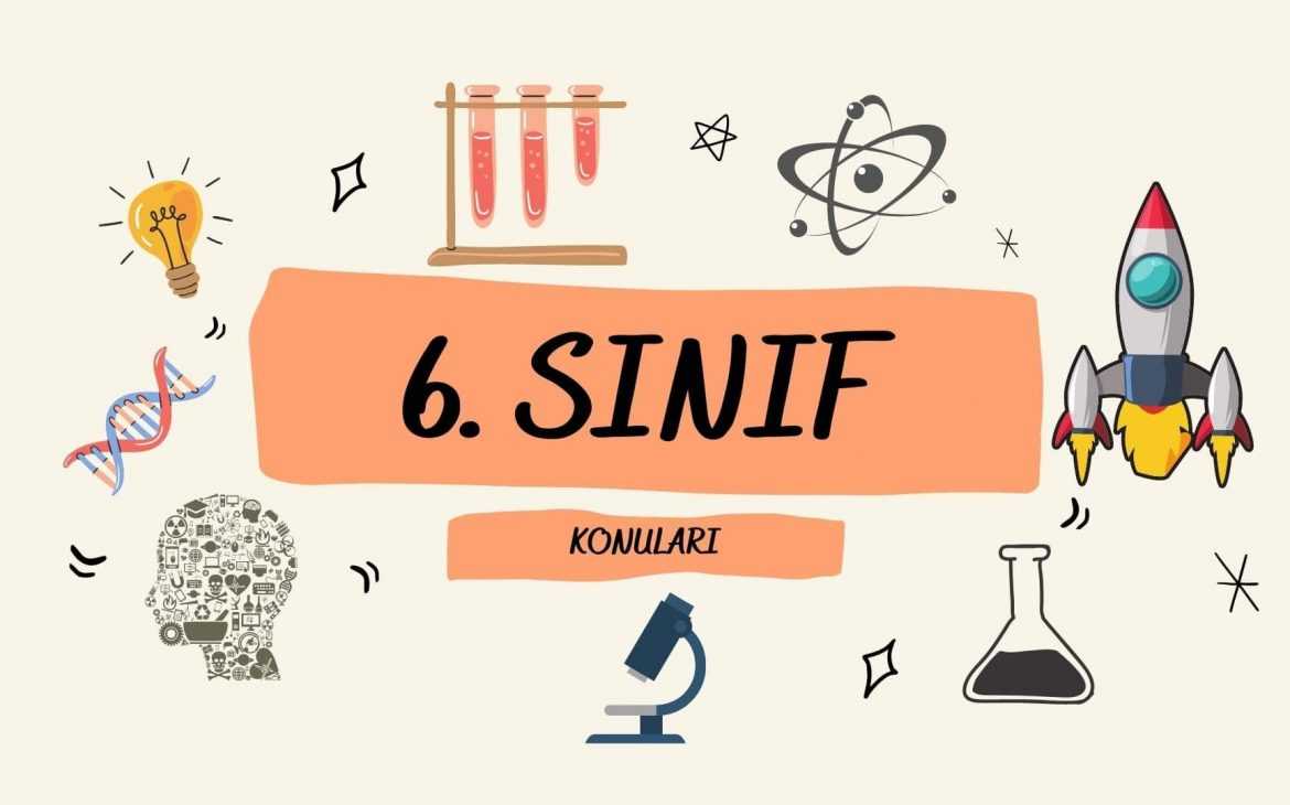 6. sınıf fen bilimleri konuları görseli